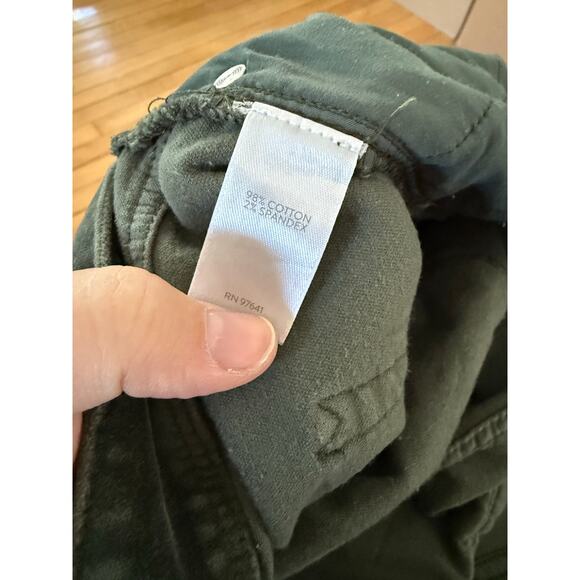 J.jill forest green velour pants - Picture 3 of 7